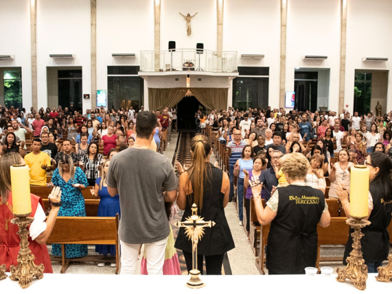 Santuário realiza 1ª Missa e Espiritualidade para casais que sonham em ter filhos