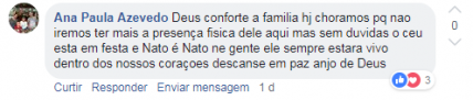 Mensagem para Nato