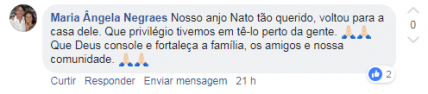 Mensagem para Nato