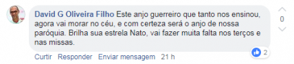 Mensagem para Nato